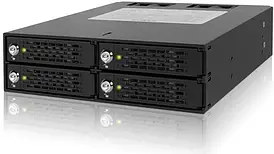 Мобільна стійка Icy Dock MB994SK-1B ToughArmor 4 x 2,5 дюйма SATA/SAS HDD/SSD