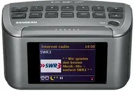 Радіоприймач Sangean RCR-11 WF сірий