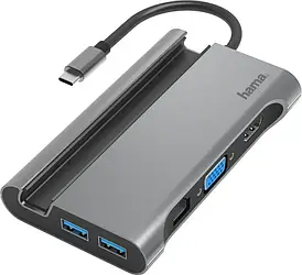 Док-станція для ноутбука Hama stacja dokująca 7W1 USB-C (200102)