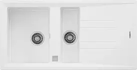 Мийка кухонна гранітна TEKA Maestro Stone 60 B-TG 1½B 1D 100x51x20 см алюміній (115360007)