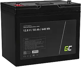 Акумулятор для ДБЖ Green Cell CAV06 LiFePO4 12.8V 50Ah 640Wh