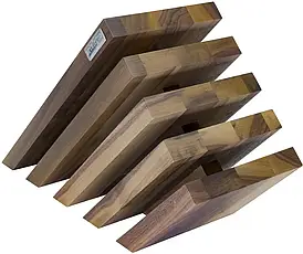 Магнітний блок для ножів Artelegno з горіхового дерева, 5 елементів Venezia (AL79WL)