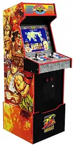 Консоль Konsola Arcade 1UP Street Fighter Capcom Аркадна консоль РЕТРО 14 ігор Wi-Fi