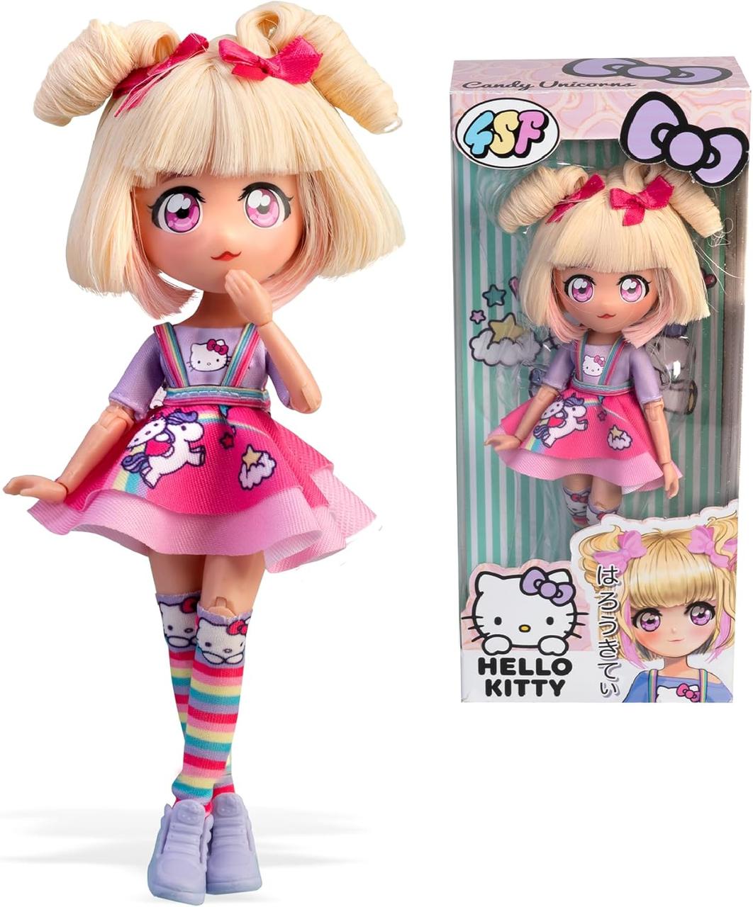 Лялька 4SF MANGA DOLLS серії "Hello Kitty" – ЦУКЕРОЧКА-ЄДИНОРІГ, фото 1