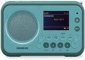Радіо Sangean DPR-76BT (яскраво-синє)