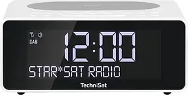 Радіогодинник Technisat Digitradio 52 Білий (0001/3914)