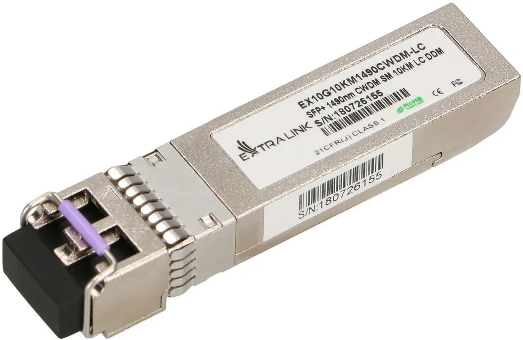 Комплектуючі для мережевого обладнання Extralink модуль SFP+ 10G CWDM 10км EX13667