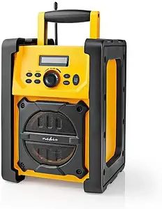 Радіо Radio Nedis RDFM3100YW Чорно-жовтий