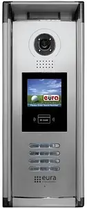 Відеодомофон Eura-Tech. Зовнішня панель EURA PROFESSIONAL CAT5 VMA-27A5 з функцією безконтактної картки