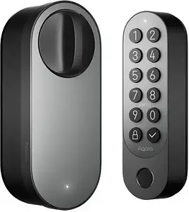 Замок Aqara Інтелектуальний замок для дверей Smart Lock U200 Black EL-D02D