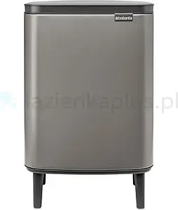Сміттєва урна Brabantia Bo Bin Hi 12L платинова 227288