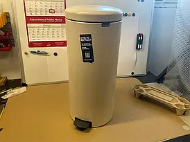 Сміттєва урна Brabantia Newicon 30L пластикове відро з кришкою з м’яким закриванням темно-зелена