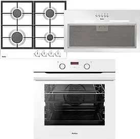 Вбудована техніка Amica ED3765171W F-type + PGA6100APW + OMP6253WG