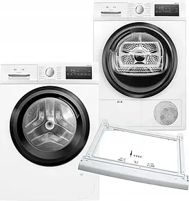 Вбудована техніка Siemens WM14N277PL+WT45HVEEPL+ WZ11410