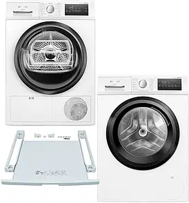 Вбудована техніка Siemens WM14N277PL + WT45HVEEPL + WZ20400