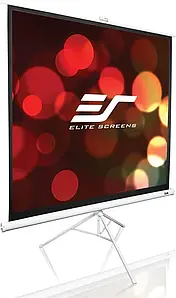Екран проекційний Elite Screens T119NWS1 переносний на тринозі 119" 1:1 213.4x213.4 см