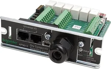 Розширена карта APC Dry Contact I/O SmartSlot (AP9613)