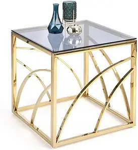 Журнальний столик Halmar Universe Square Gold 55