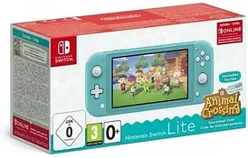 Набір Консоль Nintendo Switch Lite Turquoise 32GB + Гра Animal Crossing: New Horizons Російська Озвучка