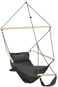 Крісло садове Swinger Fotel Hamakowy Black