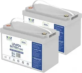Вольт LiFePO4 12,8 В 100 А·год 100 А Плюс необслуговувана BMS