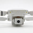 Квадрокоптер із 2 камерами 4K E88 Dual білий політ до 20 хв дальність 100 м у комплекті кейс, фото 7