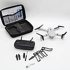Квадрокоптер із 2 камерами 4K E88 Dual білий політ до 20 хв дальність 100 м у комплекті кейс, фото 9