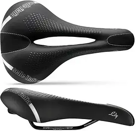Велосипедне сидіння Amp Selle Italia Lady Gel Flow Black