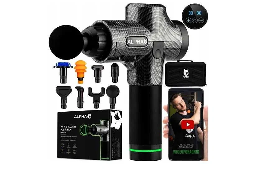 Alpha Massage Gun Pro Масажер м'язовий перкусійний, фото 1