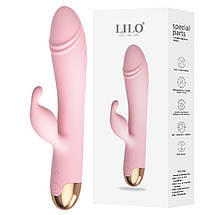 Вібратор Rotessa – 10 режимів, обертовий ствол, кліторальний стимулятор, USB акумулятор  Зелений, фото 2