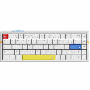 Ігрова клавіатура ATK RS6 Ultra Aluminum Hall Effect ENG (ATK-RS6-ULTRA-WHT) Білий