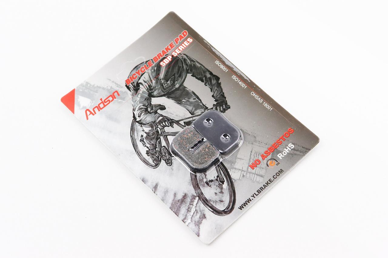 Гальмівні колодки Disk-brake (Avid 79cc, Mini Bike Rear, MBX10, Motovox, ATV), чорні YL-1003, ВЕЛОЗАПЧАСТИНИ, SV-406106, фото 1