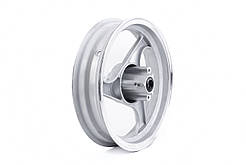 УЦІНКА Диск передній литий MT2,50x12 d12мм (диск торм. 3 болти) «3 промені», сірий тип 1 (подряпини біля осі, див. фото), ДИСКИ,