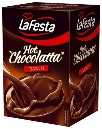 Гарячий шоколад La Festa Класичний в порційних пакетах 10 х 22г