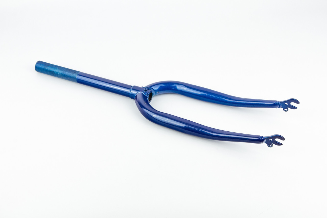 Вилка 20" з різьбою 1" (USSR Type 26мм), шток 240мм, синя, ВЕЛОЗАПЧАСТИНИ, SV-412213, фото 1