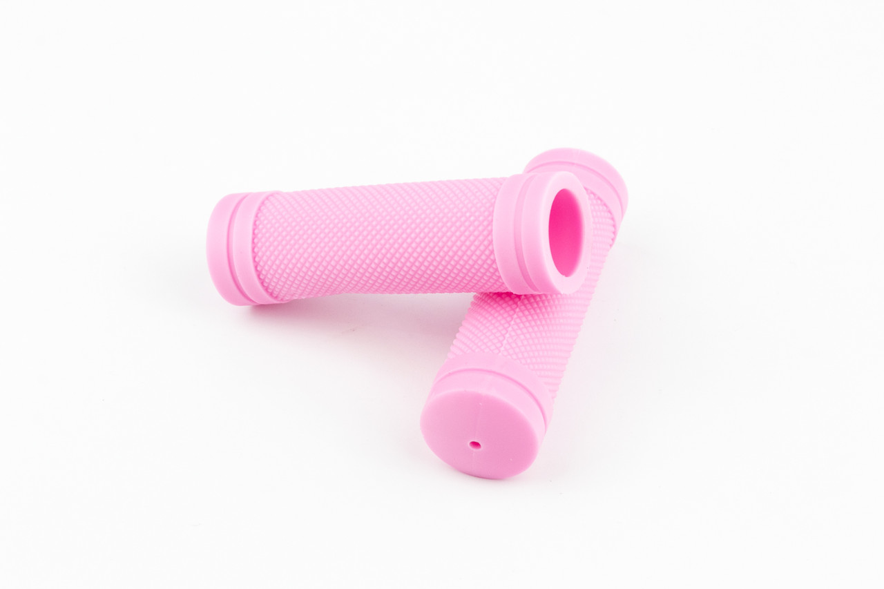 Ручки керма CHILD 90мм, рожеві SBG-660S, ВЕЛОЗАПЧАСТИНИ, SV-406907, фото 1