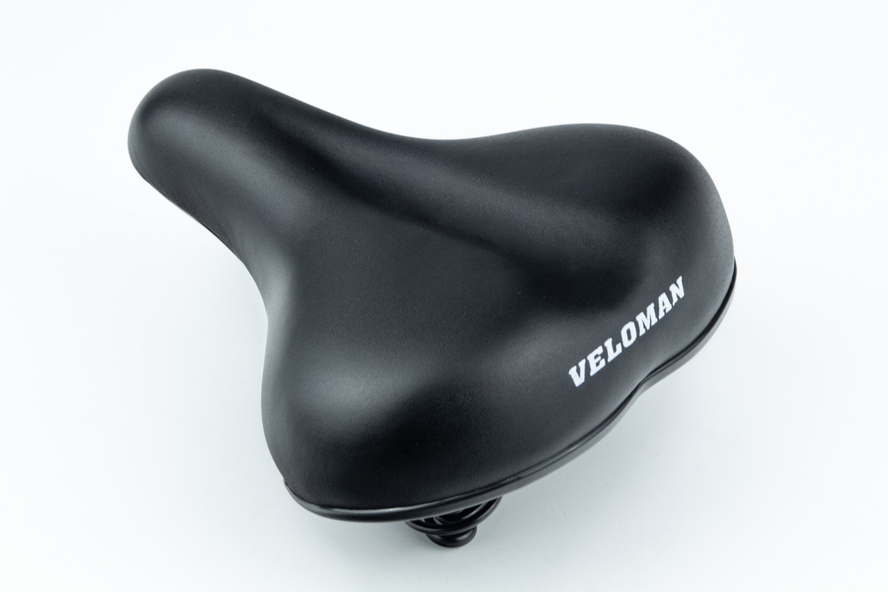Сидіння ХВЗ 255x220мм, чорне VELOMAN BSK-191, ВЕЛОЗАПЧАСТИНИ, SV-412187, фото 1