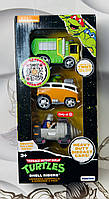Набір машинок Черепашки-ніндзя TMNT Shell Riders 3-Pack Leonardo Donatello Shredder Funrise Nickelodeon