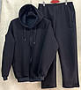 Теплий спортивний костюм чоловічий батал на флісі, фото 2
