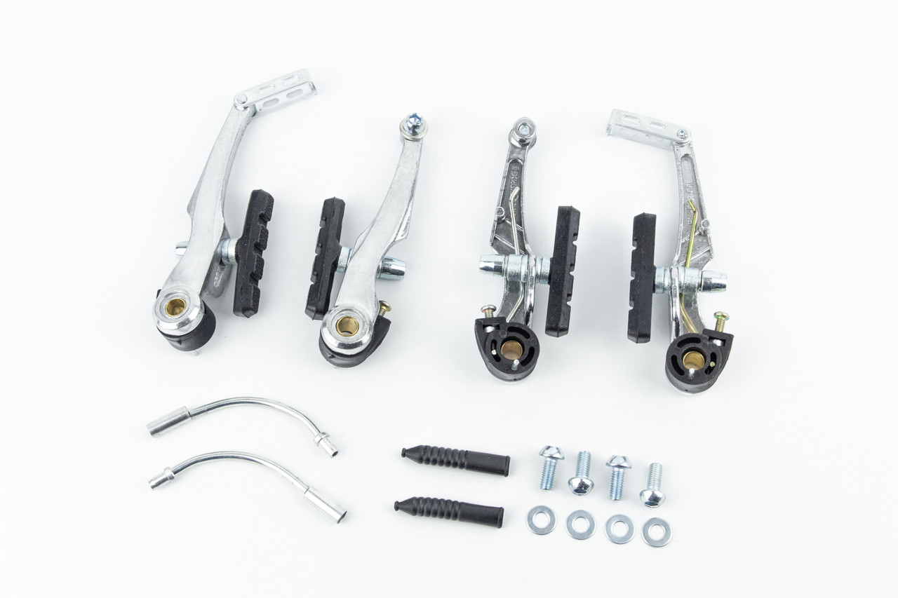 Гальмо V-brake 110мм (2 колеса), алюмінієве, ВЕЛОЗАПЧАСТИНИ, SV-412335, фото 1