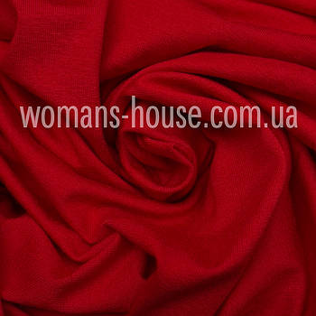 Трикотаж Віскоза стрейч однотон 180 см Туреччина 180 г/м2 Червоний