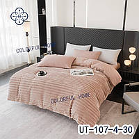 Тепла зимова велюрова постіль "Шарпей"