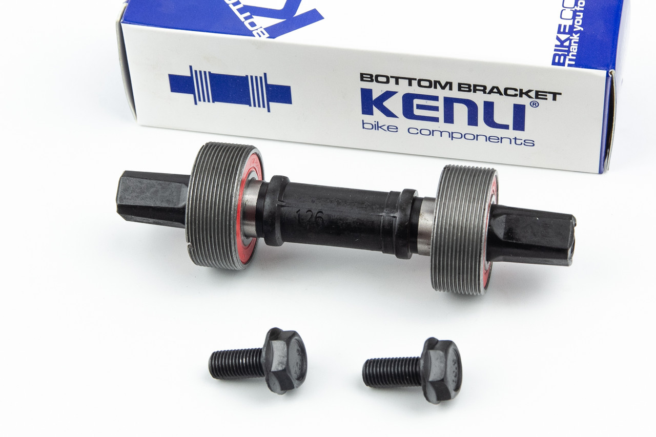 Каретка "квадрат" MTB 126мм, різьбові пром-підшипники (16х35х14) "6902", під болт, KL-910DX, ВЕЛОЗАПЧАСТИНИ, SV-412219, фото 1