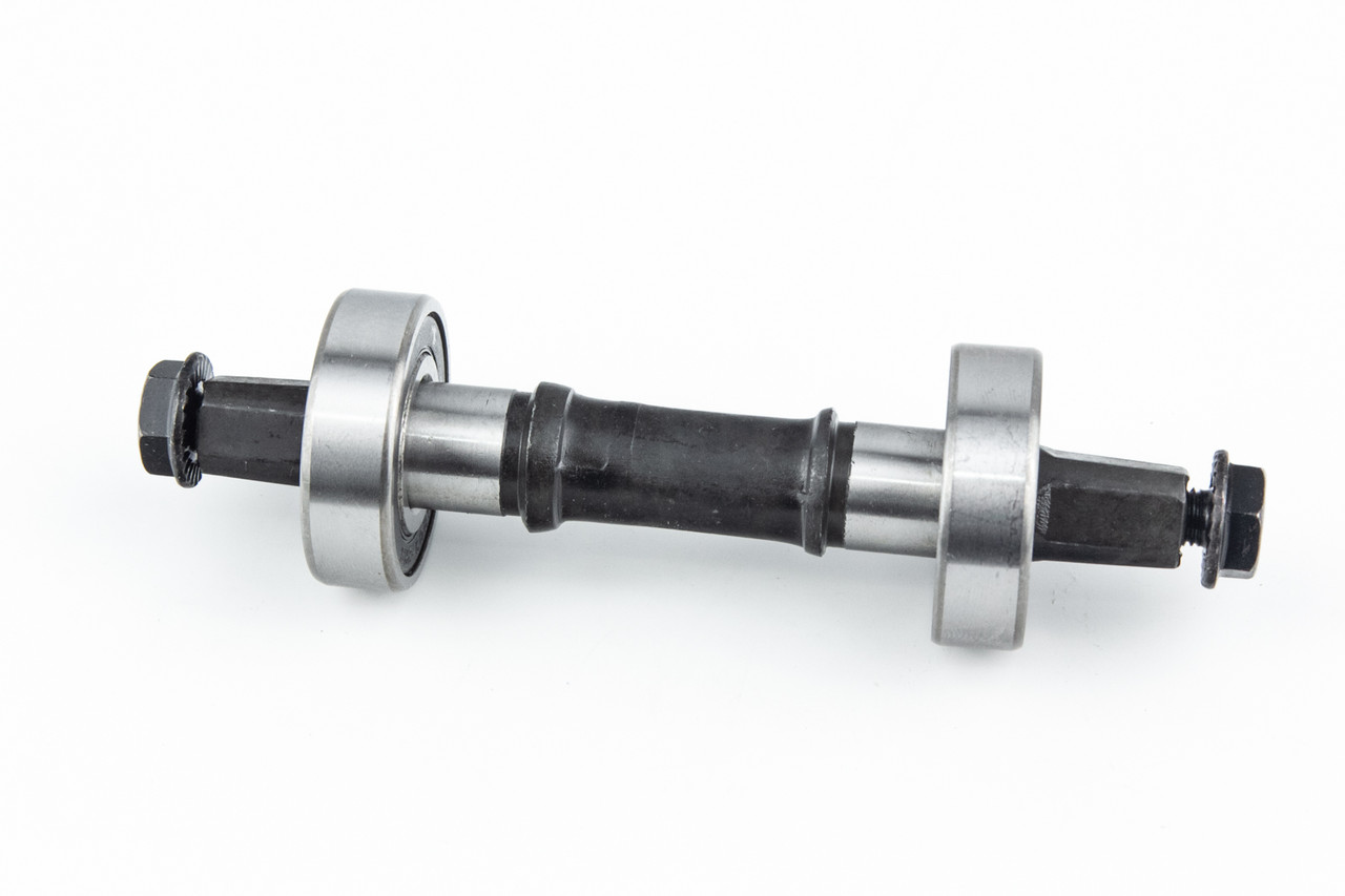 Каретка "Мінськ" 131мм під квадрат, пром-підшипники (17х40х12) "6203", під болт, ВЕЛОЗАПЧАСТИНИ, SV-412231, фото 1