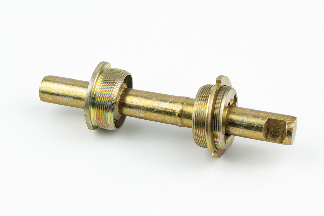 Каретка ХВЗ 143мм під клин, підшипник Ø6,35х9 кульок, жовта, ВЕЛОЗАПЧАСТИНИ, SV-412218, фото 1