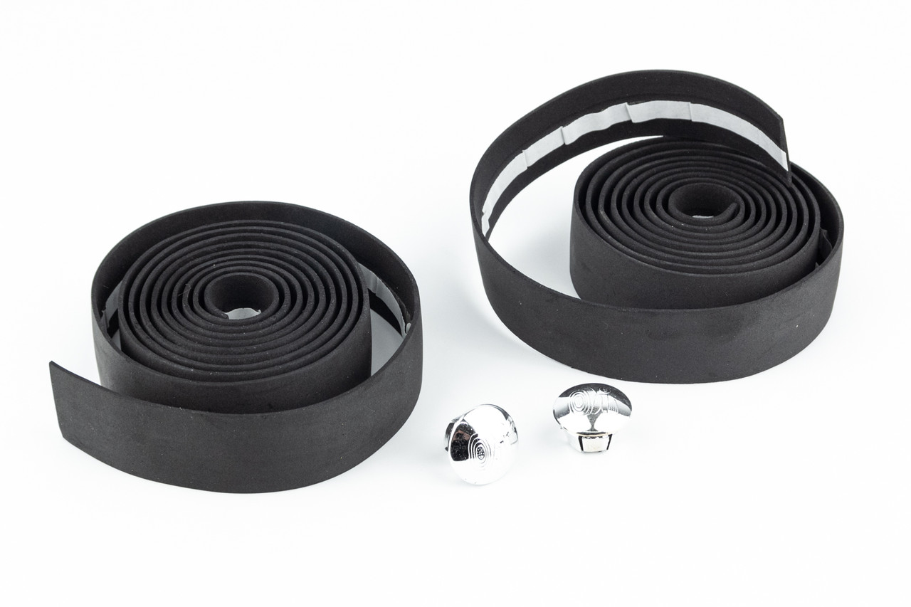 Обмотка ROAD керма 30х1800мм, з самоклеючою смугою, чорна INSPEED, ВЕЛОЗАПЧАСТИНИ, SV-411909, фото 1