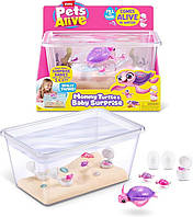 Pets Alive Robo Alive Мама Черепаха з Малюками 9560 серія 1 Mama & Baby Surprise Turtle Playset, Міккі Маус