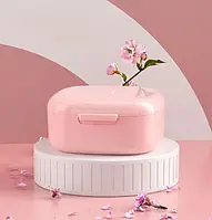 Контейнер стоматологический для хранения зубных протезов, кап, элайнеров, футляр для очистки и переноски ортод