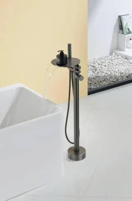 Підлоговий змішувач FUTURA Selina Графіт, фото 1