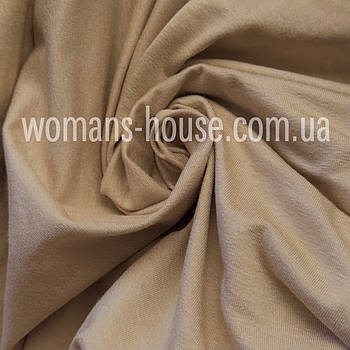 Трикотаж Віскоза стрейч однотон 180 см Туреччина 180 г/м2 Бежевий